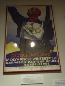 Affiche Jeux Nazis de Berlin 1936