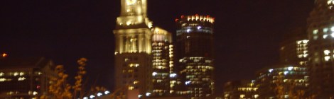 Boston by night