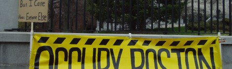 Occupy Boston at Massachussets State House