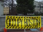 Occupy Boston at the Massachusetts State House