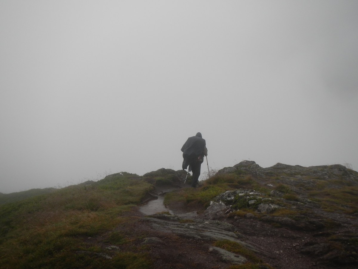 Aiguillette des Posettes brume - TMB
