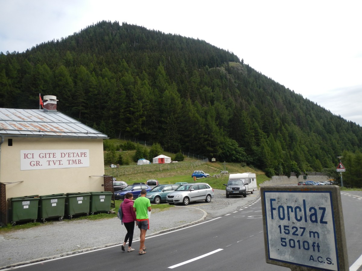 Gîte Col de la Forclaz - TMB