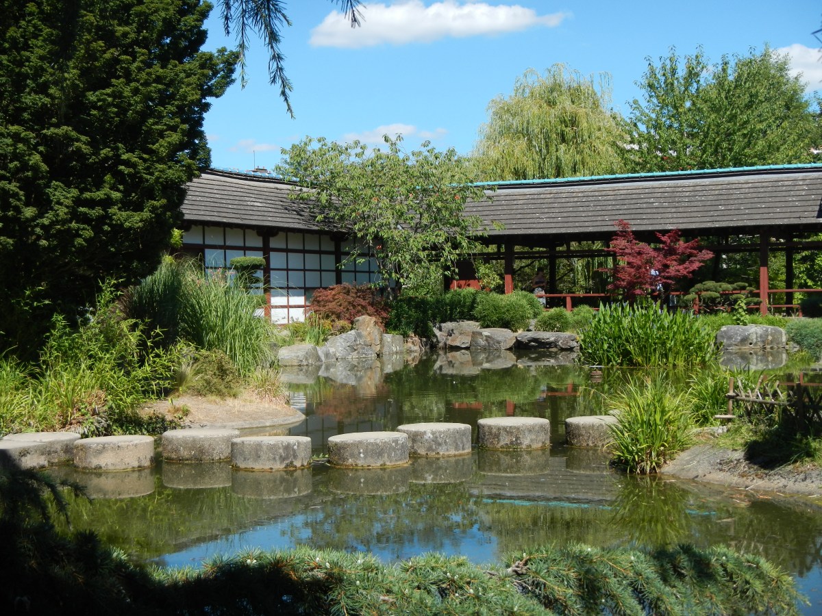 Jardin japonais zen Maison Erdre Ile de Versailles Nantes