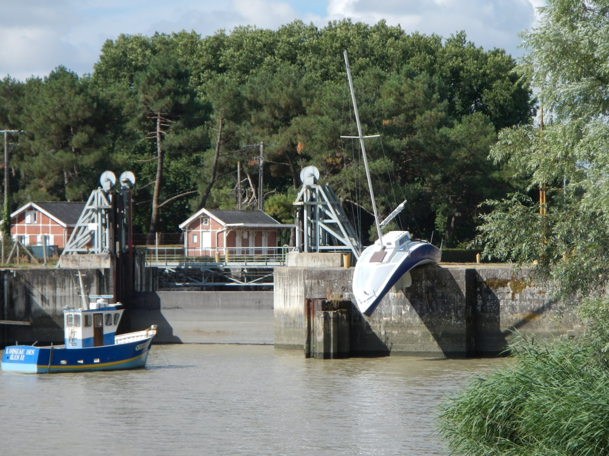 Oeuvre bateau Estuaire Voyage à Nantes