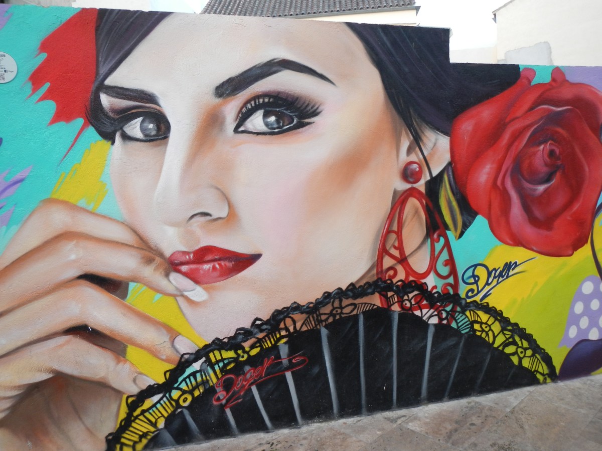Street art flamenco - Malaga