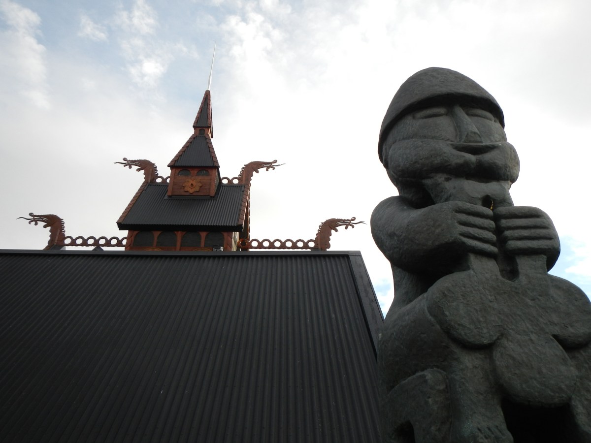 Viking Village Thor Statue